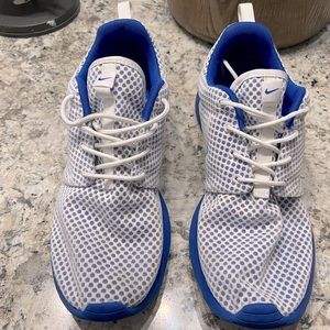 Mens Nike Roshe Runs blue/white